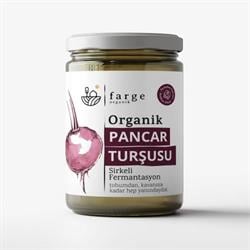 Organik Kırmızı Pancar Turşusu (600 gr) Farge
