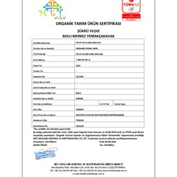 Organik Kırmızı Patates (500 gr) Şükrü Yıldız
