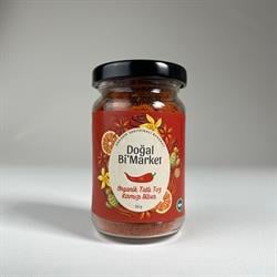 Organik Kırmızı Toz Tatlı Biber (50 gr) Doğal Bi'Market görseli.