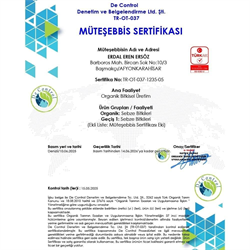 Organik Kişniş , demet - Ersöz Bahçesi - Afyon