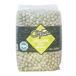 Organik Kuru Bezelye (500 gr) City Farm görseli.
