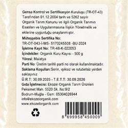 Organik Kuru Kayısı (500 gr) Ekozel