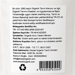 Organik Kuru Yaban Mersini (125 g) Ekozel
