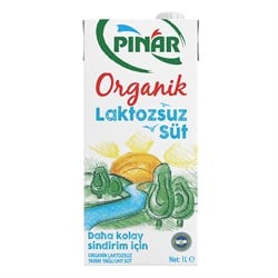 Organik Laktozsuz Süt (1lt) Pınar