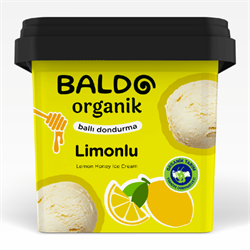 Organik Limonlu Dondurma (400 gr) Baldo