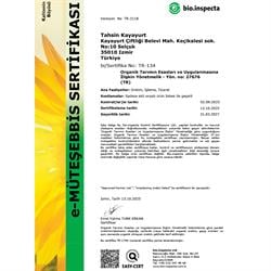 Organik Mandalina (500 gr) Tahsin Kayayurt