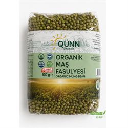 Organik Maş Fasulyesi (500 Gr) Qünn