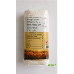 Organik Mısır Nişastası (500 Gr) Qünn