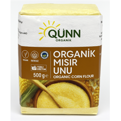 Organik Mısır unu (500 GR ) Qünn görseli.