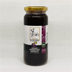 Organik Mürdüm Eriği Marmelatı (280 gr) Egenin görseli.