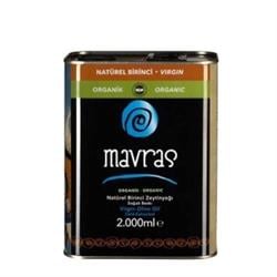 Organik Natürel Birinci Zeytinyağı, Soğuk Sıkım (2 lt) Mavras