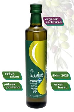 Organik Naturel Sızma Zeytinyağı (500 ml) Palamidas