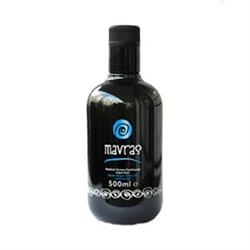 Organik Natürel Sızma Zeytinyağı, Erken Hasat, Soğuk Sıkım (500 ml) Mavras