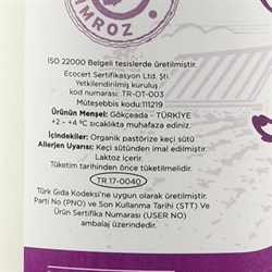 Organik Pastörize Keçi Sütü (1 litre) Ada