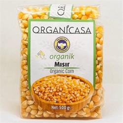 Organik Patlamalık Mısır (500 gr) Organicasa