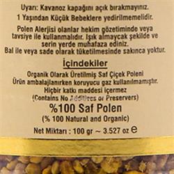 Organik Polen (100 gr), Saff1011