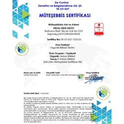 Organik Rezene (demet) Ersöz Bahçesi - Afyon