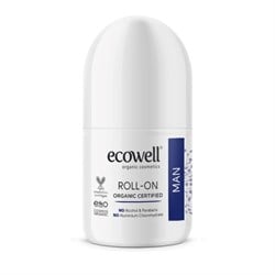 Organik Roll On Deodorant Erkek (75 ml) Ecowell görseli.