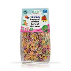 Organik Ruşeymli Sebzeli Boncuk Makarna (250 gr) Ekoloji Market görseli.