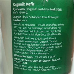 Organik Sade Kefir (1lt) MOO