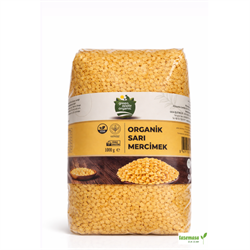 Organik Sarı Mercimek ( 1 Kg ) Green Apple