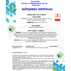 Organik Sarımsak 200 gr,Taşköprü Seval Organik