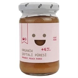 Organik Şeftali Püresi (100 gr) OG