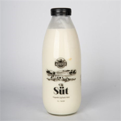 Organik Simental Çiğ Süt  (1 litre) Akmeşe