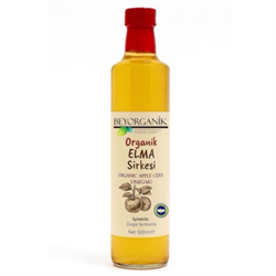 Organik Sirke Elma (500 ml) Beyorganik(Pestisit ve Ağır Metal Analizi)