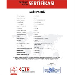 Organik Siyah Üzüm (500 gr) Ümit Kaleli