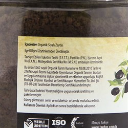 Organik Siyah Zeytin Ezmesi (180 gr) Egenin