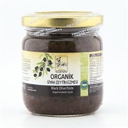 Organik Siyah Zeytin Ezmesi (180 gr) Egenin