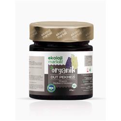 Organik Soğuk Sıkım Dut Pekmezi (270 gr) Ekoloji Market görseli.