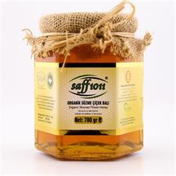 Organik Süzme Çiçek Balı (700 gr), Saff1011