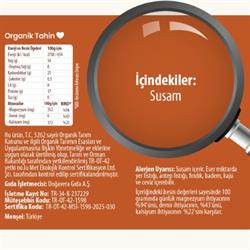 Organik Tahin (300 gr) Wefood