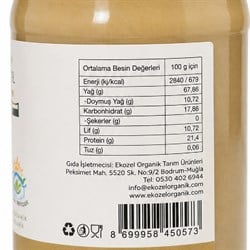 Organik Tahin (600 g) Ekozel