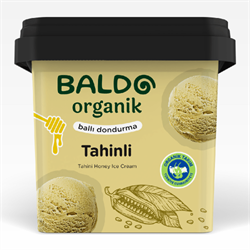 Organik Tahinli Dondurma (400 gr) Baldo