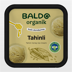 Organik Tahinli Dondurma (400 gr) Baldo