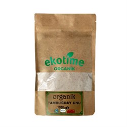 Organik Tam Buğday Unu (1 kg) Ekotime