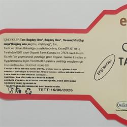 Organik Tam Buğdaylı (Susamlı) Galeta (200 gr) Ekotime