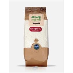 Organik Tam Siyez Buğday Unu (750 gr) Ekoloji Market görseli.