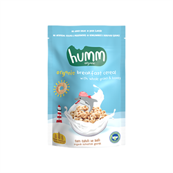 Organik Tam Tahıllı ve Ballı Kahvaltılık Gevrek (80 gr) Humm görseli.