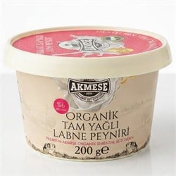 Organik Tam Yağlı Labne Peyniri (200 gr) Akmeşe