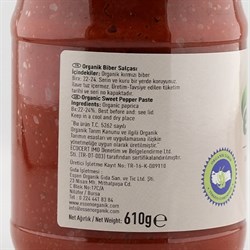 Organik Tatlı Biber Salçası (610 gr) Essen