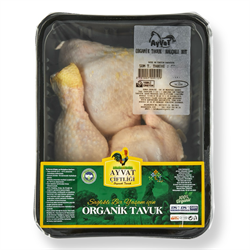 Organik Tavuk Kalçalı But (800 gr) Ayvat Çiftliği