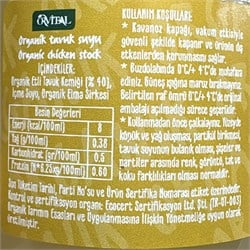 Organik Tavuk Suyu (160 ml) Orvital