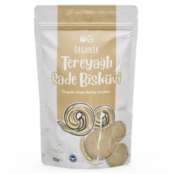 Organik Tereyağlı Sade Bisküvi (100 gr) OG