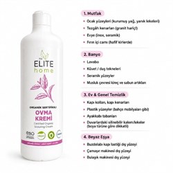 Organik Ve Vegan Sertifikalı Portakallı Mineralli Ovma Kremi (900 gr) The Elite Home