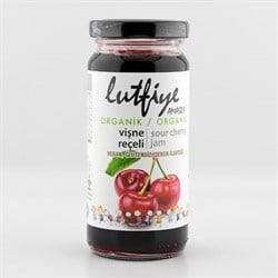 Organik Vişne Reçeli (280 gr) Lutfiye görseli.