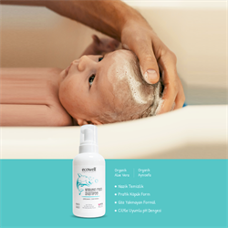 Organik Yenidoğan Köpük Şampuan (500 ml) Ecowell